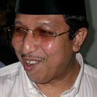 Bebas Bersyarat, Said Agil Hadiri Peresmian Masjid di Palembang