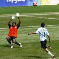 Menang 1-0, Emas Milik Argentina
