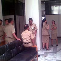 Diduga Korsleting, Gudang Bapeprov Jatim Terbakar