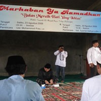 Tarhib Ramadan di Masjid Raya Kahuripan