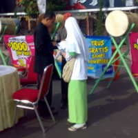 Pas Car Free Day, Anak Yatim Padati Bundaran HI