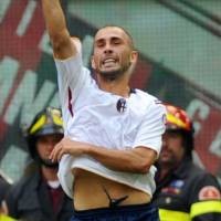 Dinho Debut, Milan Kalah