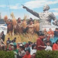 Baliho SBY dan Padi Super Toy Berdiri Kokoh di Bundaran HI