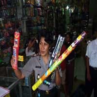 Pusat Grosir Petasan di Pabean Digerebek