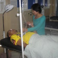 Hidung Robek, Kiper Arema Dirawat di RS