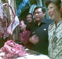 Mendag Sidak Pasar Sederhana