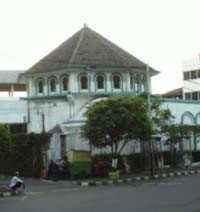 Masjid Jami Kebonjeruk Sentra Niaga Batavia