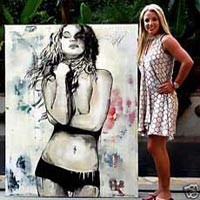 Lukisan Topless Britney Spears Dilelang di eBay