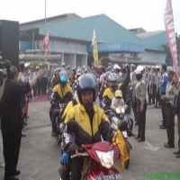 Pemudik Bikers Kumpul di Senayan, Kemayoran, Monas & Sunter
