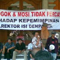 Kisruh Pemilihan Rektor, Kampus ISI Denpasar Disegel
