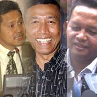 Wiranto, Bursah dan Muhaimin Buka Puasa di Rumah SB