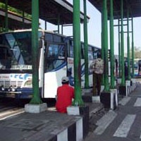 H-8 Lebaran,Terminal Osowilangun Masih Lengang