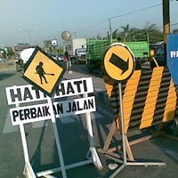 Perbaikan Jalan Molor, Waspadai Mudik Lewat Babat-Lamongan