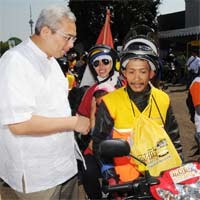 Indosat Lepas 1600 Pemudik via Bus dan Motor