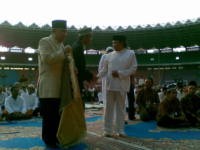 Ribuan Jamaah Salat Id Putihkan Gelora Bung Karno