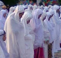Ribuan Jemaah Salat Id Gasibu