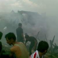 Api Diduga Berasal Dari Rumah Kosong