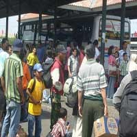 H+4 Jumlah Penumpang Terminal Purabaya 2.400 Per Jam