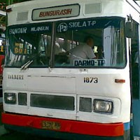 Puncak Arus Balik, Sopir Bus Ketiban Rezeki
