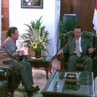 Ketua MK dan Ketua DPR Bertemu Bahas Jimly