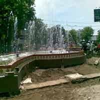 Demi Keindahan Kota, Pemkot Kembali Bangun Air Mancur