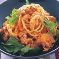 Spaghetti Tumis Daging Oriental
