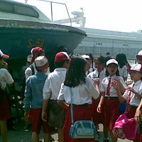 Acara HUT TNI Dijadikan Outbound Siswa SD