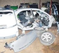 1 Jam...dan Mobil pun Tinggal Kolor