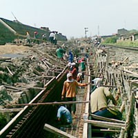 Hindari Banjir di Porong, BPLS Bangun Drainase