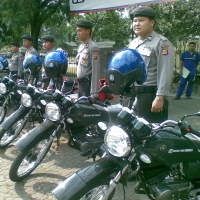 Polda Jabar Terima 20 Unit Motor dari BRI