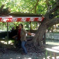 Suasana Pedesaan Ala Warung Waru Doyong