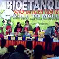 Ikut Kampanye Bioetanol, Pungky Caleg PBR Kena Semprit