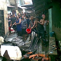 Tiga Rumah Dilalap Api Dalam Kebakaran di Kupang Panjaan