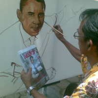 Lukisan Obama Akan Dikirim ke Amerika