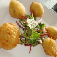 Gurih Renyah Fried Mushroom Cheese