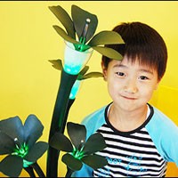 Robot Tanaman, Bisa Keluarkan Oksigen Hingga Bergoyang