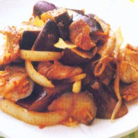 Terung Ungkep Daging Sarat Mineral