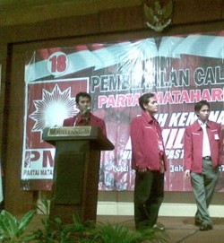 Gaji Anggota DPR Partai Matahari Bangsa Dipotong 50 Persen