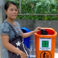 Tempat Sampah Dipasang Lagi di Jl Sudirman - Thamrin