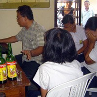 Polisi Gerebek Pesta Miras Siswi SMP