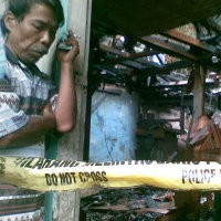 Diduga Tabung Gas Bocor, Rumah Mamat Habis Dilalap Api