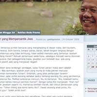 Gede Prama Bikin Semangat Blogger detik