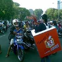 KPU Sosialisasikan Pilgub Jatim Putaran II