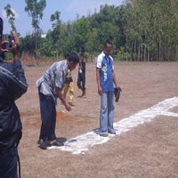 Petani Sekitar Helipad Khawatirkan Tanaman Rusak