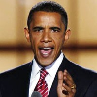 Obama Telat Pidato, Pendukungnya Sabar Menanti