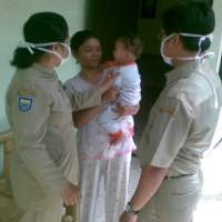 Tim dari Puskesmas Pantau Kesehatan Warga di Sekitar Tempat Usaha Dadan