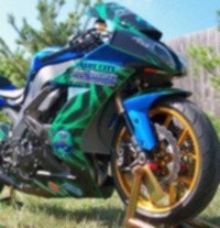 Kawasaki ZX-10 dengan Teknologi Hidrogen Injeksi