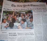 Anak SDN 01 Menteng Mejeng di Halaman Depan The New York Times