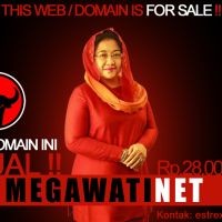 Situs Megawati Dijual Rp 28 Juta