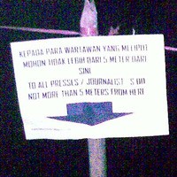 Rumah Orangtua Amrozi Mulai Disterilkan dari Wartawan